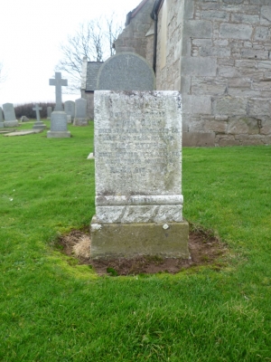 GRAY Gravestone at St. Philip's, Catterline