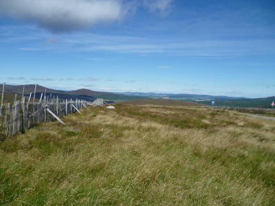View north from Cairn O' Mount in the Mearns