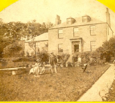 John and Jeannie Murison at Belmont House in Stonehaven in August 1862