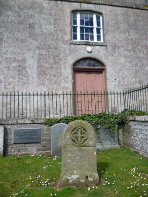 Gravestone enclosure of the SCOTT Family of  Brotherton - Benholm Kirkyard